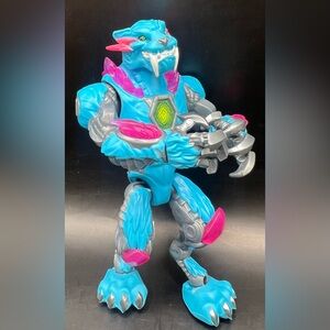 Mr. Beast Fierce Blue and Pink Robotic Beast Action Figure only‎